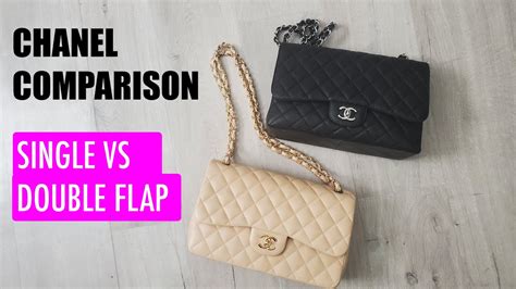 chanel easy flap for sale|chanel single flap vs double.